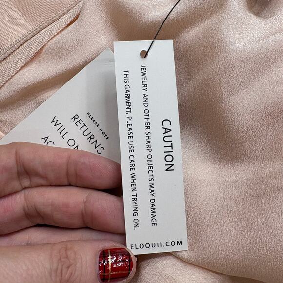 Nabela Noor x Eloquii Size 16 Puff Sleeve Dress Midi Coquette Fairy Tulle Ballet - Picture 13 of 16